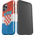 Croatia Flag Distressed iPhone 12 Pro Max Impact Case